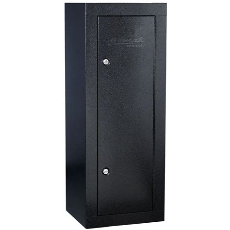 homak security12-gun black steel security cabinet|homak home security gun safe.